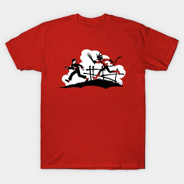 christmas krampus T-Shirt by gossiprag